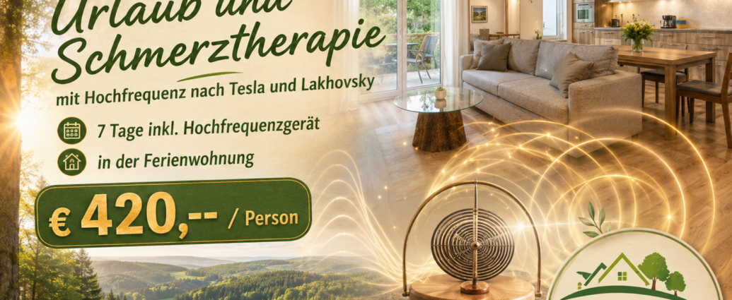 Urlaub und Schmerztherapie in Gutenbrunn - Ferienwohnungen Gutenbrunn Werbebanner für Ferienwohnungen Anna & Herbert Gutenbrunn mit Angebot für Urlaub und Schmerztherapie in barrierefreier, gemütlicher Umgebung.