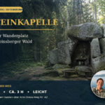 steinkapelle-gutenbrunn-weinsberger-wald - Ferienwohnungen Gutenbrunn Steinkapelle bei Gutenbrunn als natürliche Granitformation im Weinsberger Wald mit Anna und Herbert
