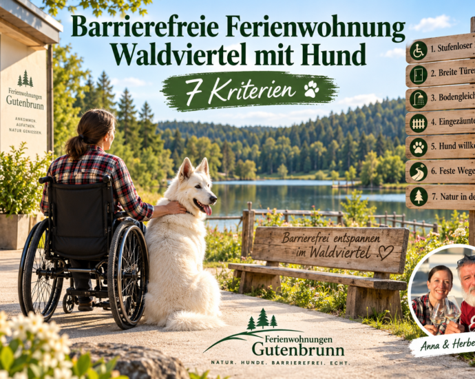 Accessible Vacation Rental in the Waldviertel Region That Allows Dogs