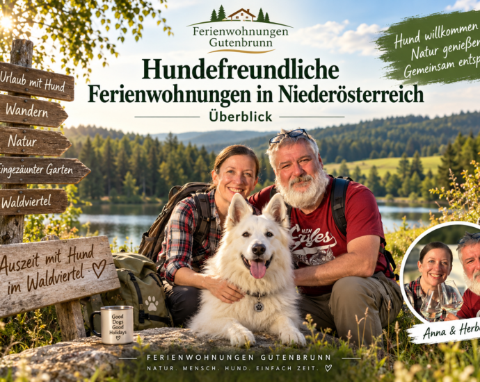 Hundefreundliche Ferienwohnungen in Niederösterreich