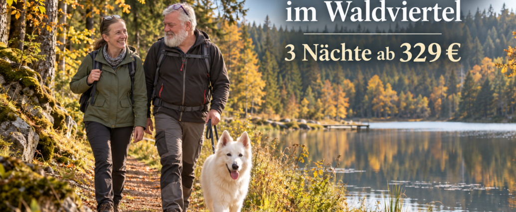 Pěší výlety se psy ve Waldviertelu