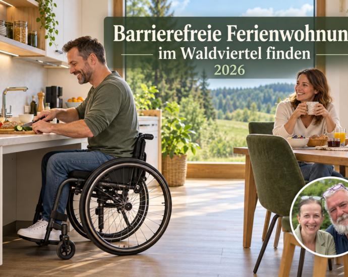 Wheelchair-accessible apartment in the Waldviertel region